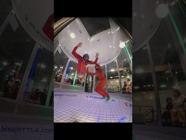 Indoor Skydiving  @iFlySEATTLErocks  #ifly #seattle #firefly #whenchaimettoast