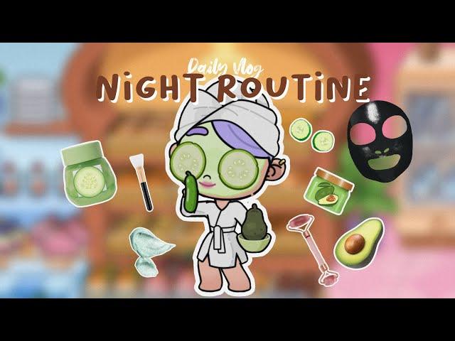 VLOG: NIGHT ROUTINE ! | AVATAR WORLD | PAZU