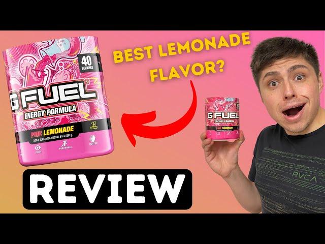 NEW Pink Lemonade GFUEL Flavor REVIEW!