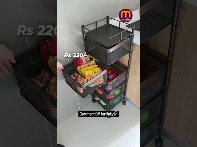 "Affordable Kitchen Organizer for Just ₹220! | Meesho Must-Have | #Shorts"