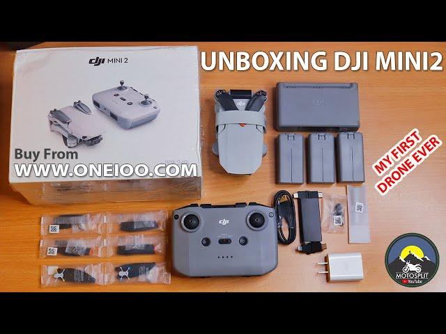 DJI Mini 2 Unboxing | DJI Mini 2 Fly More Combo Drone India | DJI Mini 2 4K Drone