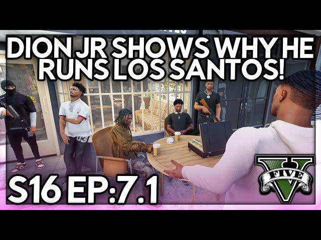 Episode 7.1: Dion Jr Shows Why He Runs Los Santos | GTA RP | GrizzleyWorld Whitelist