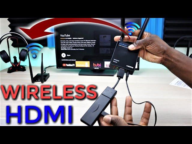 Wireless HDMI - Now You Can Stream From Your Streaming Devices Wirelessly - NO MORE HDMI CABLES!!