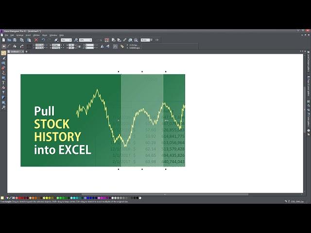 Designing a thumbnail for a YouTube video tutorial on EXCEL | Watch Me Work on Graphic Design
