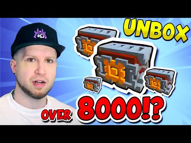 GETTING ANOTHER CRYSTAL 5 HAT IN TROVE | Unboxing Over 8000 Gearcrafter Boxes