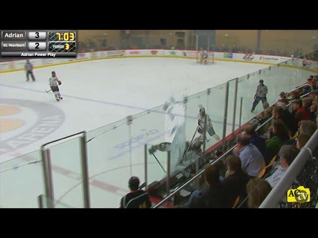 Instant Karma: Hockey Player Smashes Head into Wall; Shatters Glass