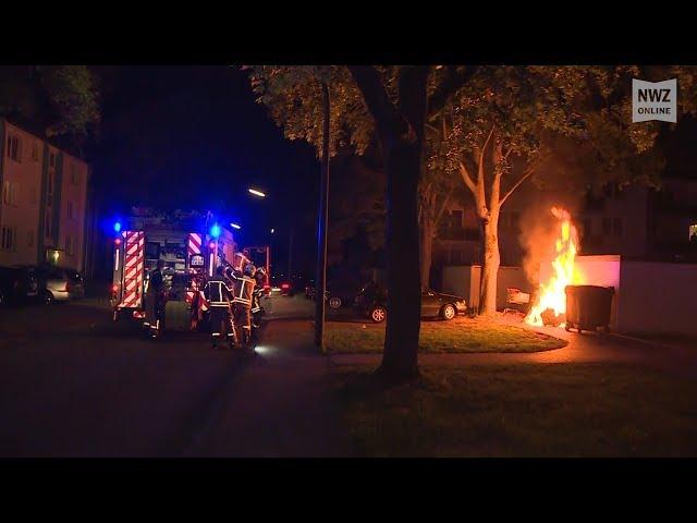 Delmenhorst: Fünf Feuer in einer Nacht – Polizei sucht Brandstifter