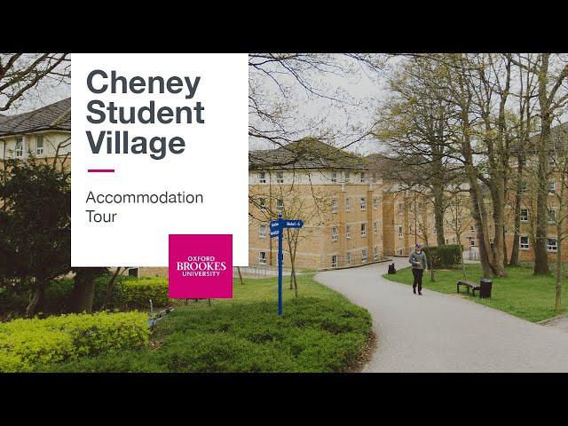 Cheney Student Village Accommodation Tour | Oxford Brookes University