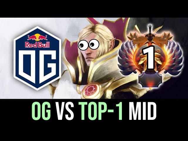 OG.Biziem vs TOP-1 mid — Invoker vs 16 yo Invoker GOD