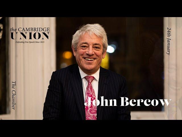 John Bercow | Cambridge Union