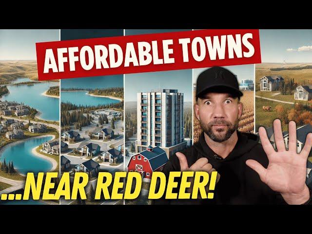 5 AFFORDABLE Towns Near Red Deer Alberta You Should Consider Moving To!