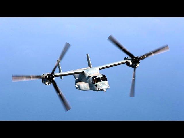 The Most Controversial US Military Aircraft - Bell Boeing V-22 Osprey