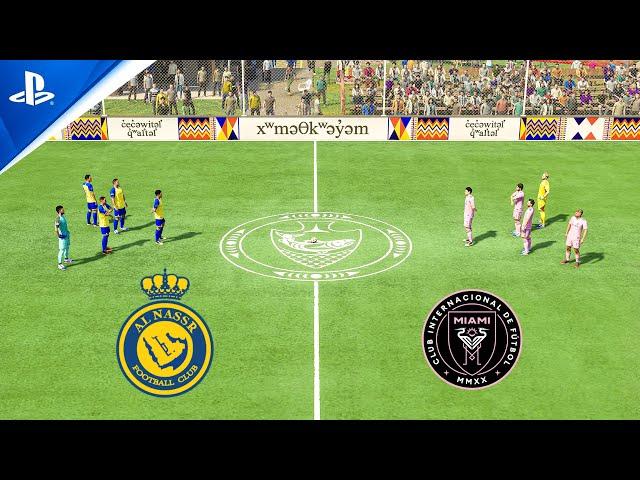 FIFA 23 VOLTA | Ronaldo vs Messi - Al Nassr vs Inter Miami | 4K