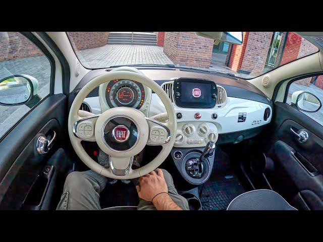 2020 Fiat 500 [1.2 69HP] |0-100| POV Test Drive #1773 Joe Black