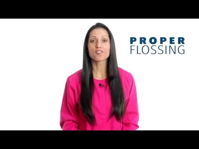 How to Floss your teeth- Proper Flossing Technique -Charlotte Dentistry- Video