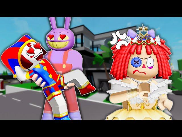 ROBLOX Brookhaven RP: FALL IN LOVE WITH CLASSMATE | Pomni Love Story