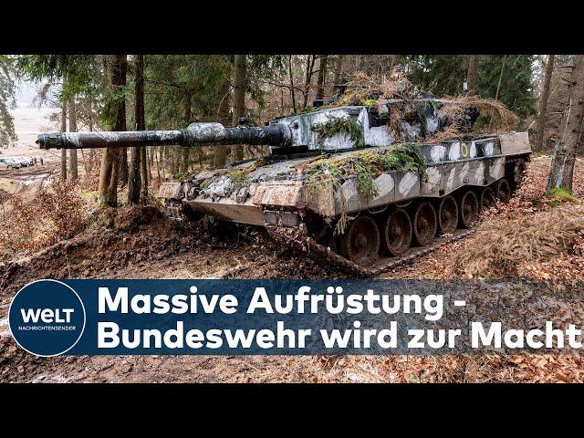 AUFRÜSTUNG DER BUNDESWEHR: Deutschland soll wieder Militärmacht werden | WELT Thema