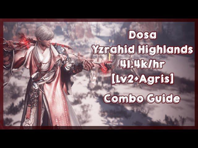 Yzrahid Highlands | Succession Dosa 326AP | 41.4k [Lv2+Agris] | Black Desert Online