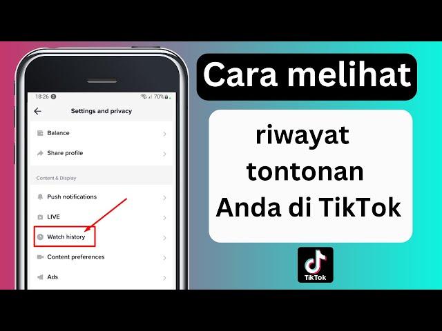 Cara melihat riwayat tontonan Anda di TikTok (Pembaruan Baru 2022) Sejarah Tonton TikTok Sebelumnya