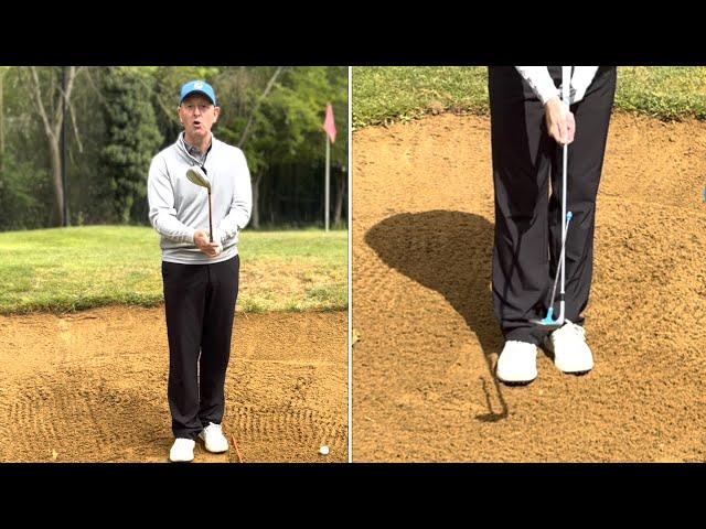 EASIEST way for SENIOR GOLFERS to PLAY SHORT  BUNKER SHOTS #seniorgolf @JulianMellor