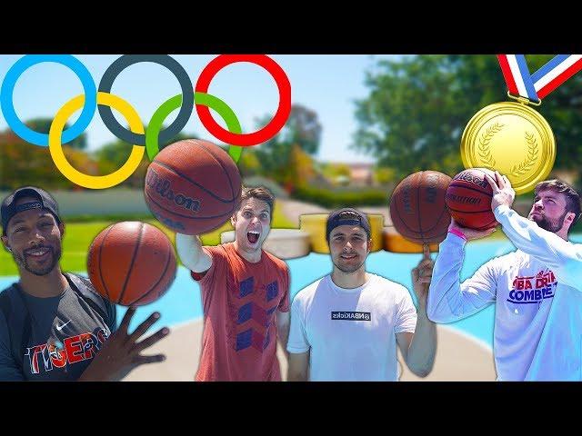 BASKETBALL OLYMPICS CHALLENGE! *Knockout, Around The World, Bank...*