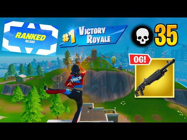 Fortnite Ranked Reload | High Kill Solo vs Squads OG Gameplay (Keyboard & Mouse)