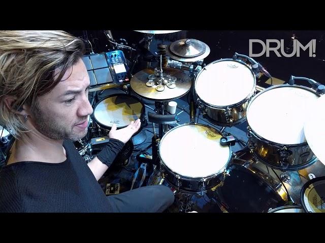 Kit Tour: Shakira Drummer Brendan Buckley's Massive Electronic/Acoustic Hybrid Drum Set