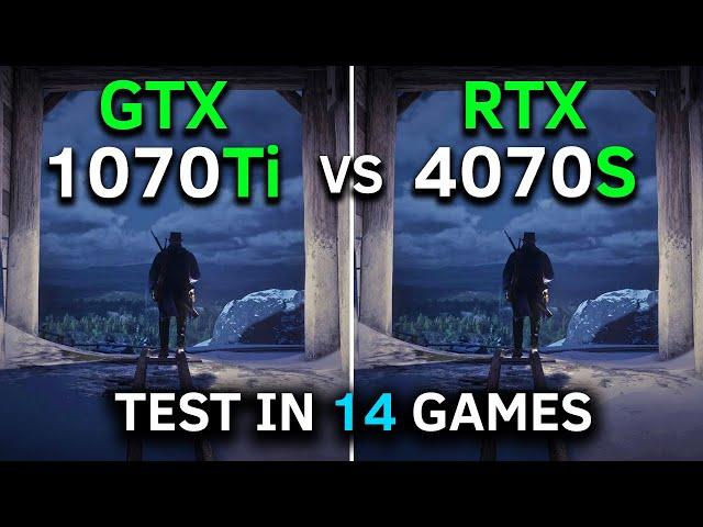 GTX 1070 Ti vs RTX 4070 SUPER | Test In 14 Games at 1440p | 2024