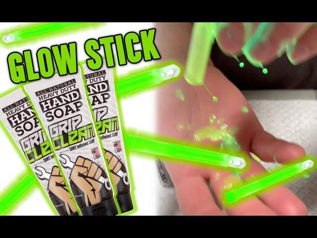 Lighting things up with some Glow Stick & Grip Clean