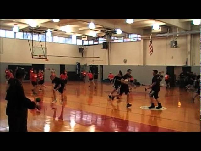 Dodgeball! Alvin Community College softball team play police cadets