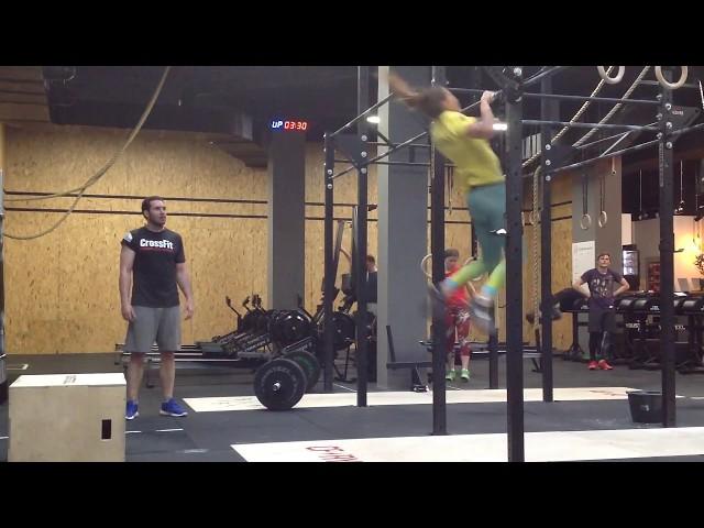 Калинина Яна 2 отборочный Moscow Throwdown 2017