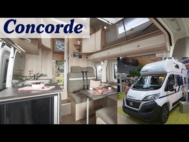 NEU! CONCORDE GFK MONOCOCK WOHNMOBIL für 59.999,- € Concorde Compact 2024 Luxusbett!