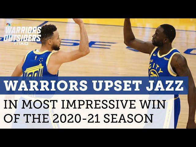 Warriors get big contributions from many in most impressive win of season vs. Jazz | NBC Sports BA