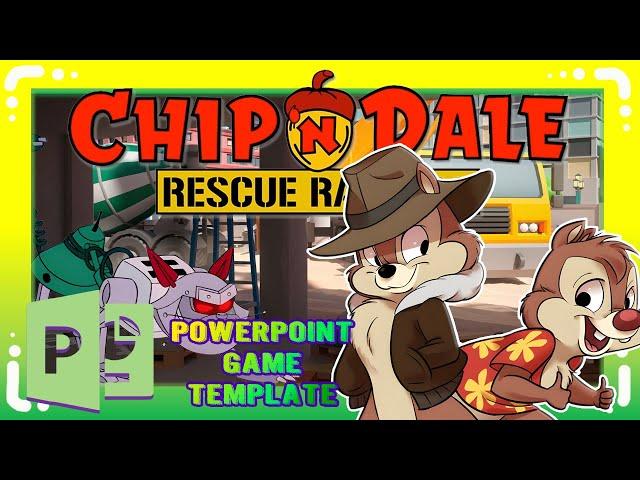 Chip and Dale Rescue Rangers PowerPoint Game - Free PowerPoint Games