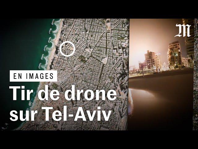 Les images du premier drone houthiste qui a touché Tel-Aviv depuis le Yémen