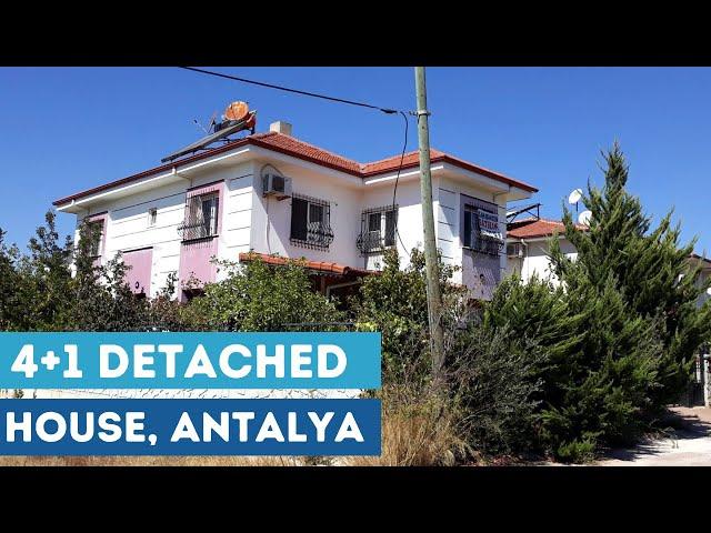 4+1 Detached House For Sale in Antalya Dosemealti