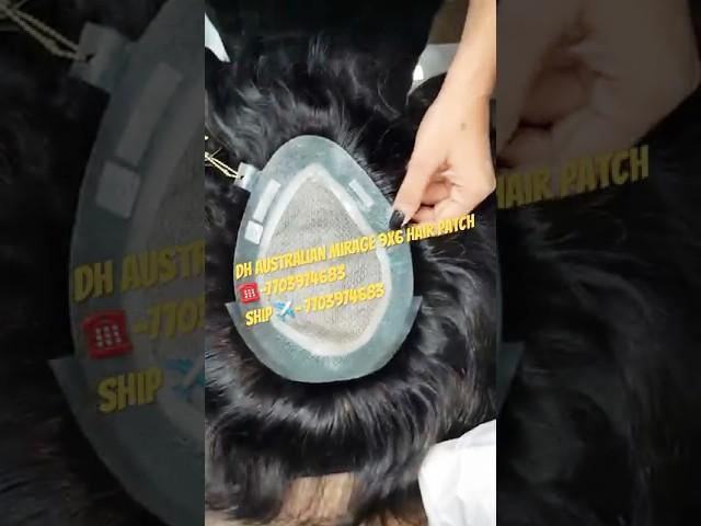 9x6 hair patch ! Australia hair patch mirage #salon #belajarsalon #barbar #barbie #transplants