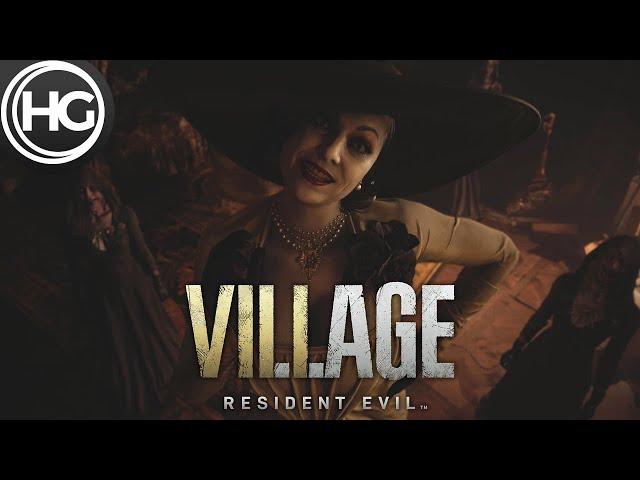 Resident Evil Village - All Lady Dimitrescu Scenes (4K 60FPS)