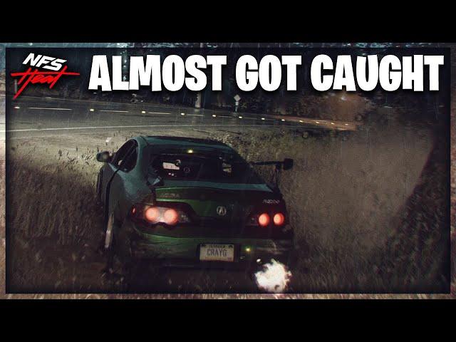 I ALMOST GOT CAUGHT BECAUSE OF THIS!! | NEED FOR SPEED HEAT