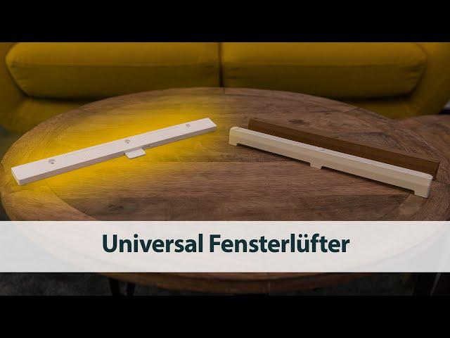 Universal Fensterlüfter: Energie sparen, Schimmel vermeiden