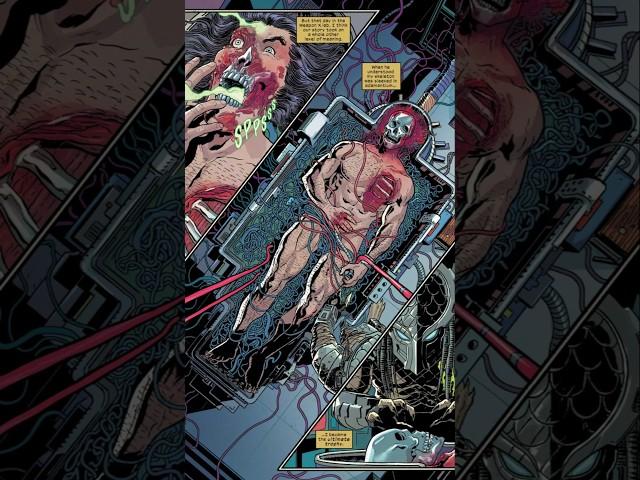 Logan vs Depredador: La cacería final termina en sangre y fuego #XMen #Wolverine #Depredador