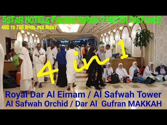 Hotels Makkah for Umrah / 5-star Hotels ( 0 meter distance from Haram )