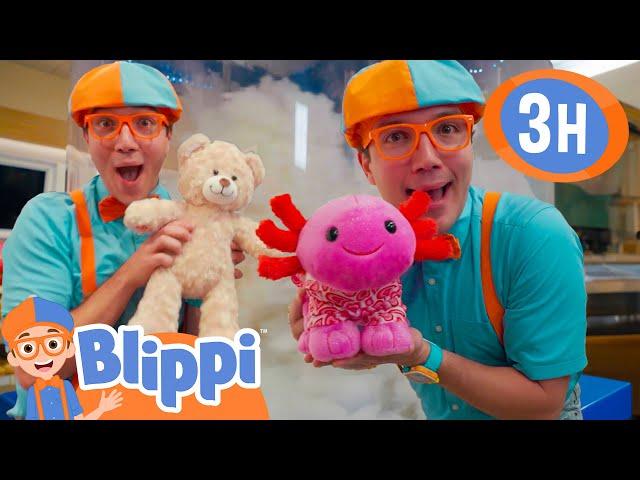 Blippi BUILDS A Bear BEST FRIEND! + More |  Blippi and Meekah Best Friend Adventures