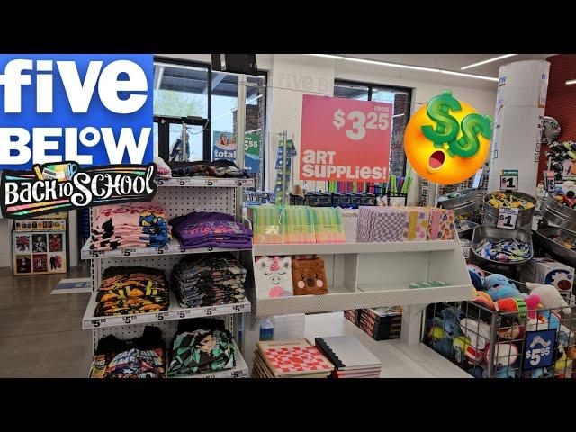 FIVE BELOW BACK TO SCHOOL IDEAS 2024