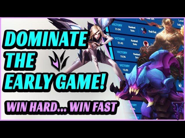 Dominate The Early Game To Win Games Faster - Jungle Carry Guide - League Of Legends