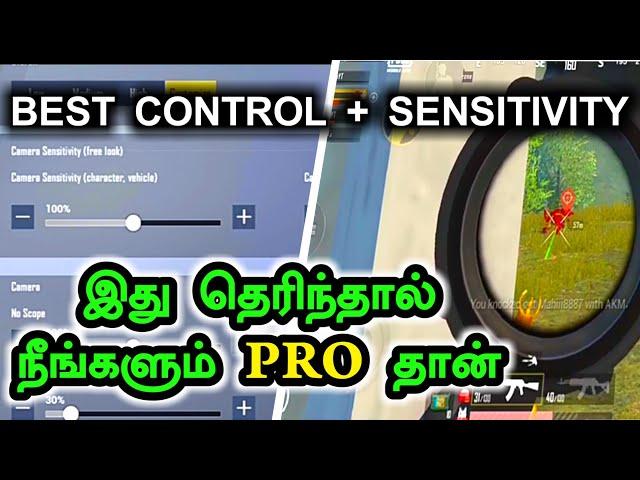 PUBG LITE BEST CONTROL AND SENSITIVITY SETTINGS VIDEO IN TAMIL