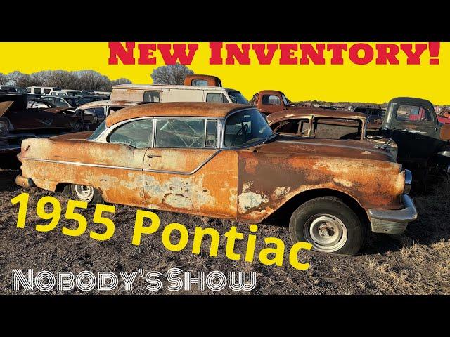 New Inventory! 1955 Pontiac 2 Dr Hardtop! From a few of our friends from McPherson College!