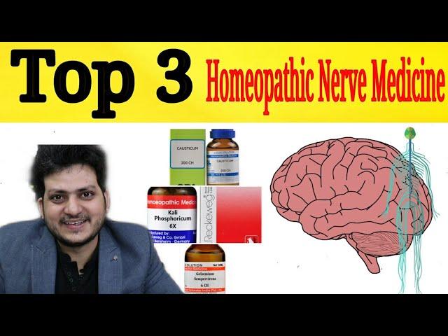 Top 3 Homeopathic Nerve tonic brain Medicine ? anxiety depression Parkinson paralysis memory loss !