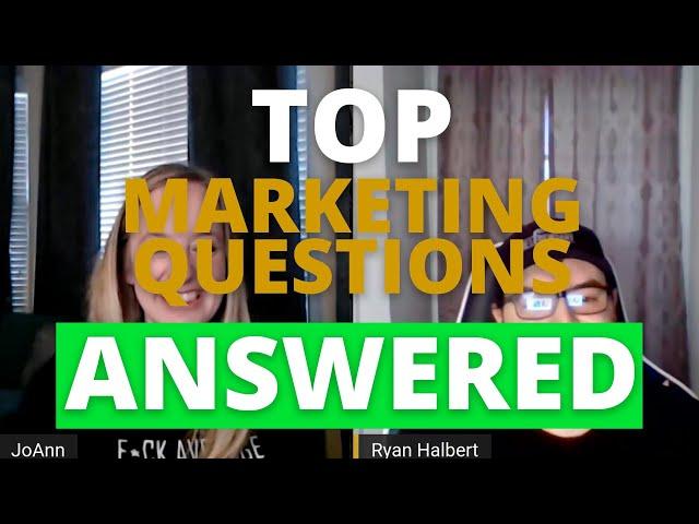 Top Marketing Questions Answered!-Wake Up Legendary with David Sharpe | Legendary Marketer