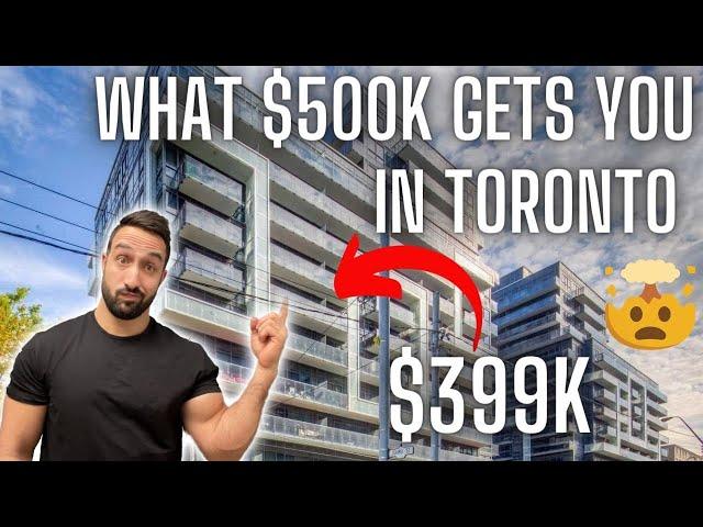 APARTMENT HUNTING IN TORONTO UNDER $500,000 l 4 CONDO TOURS W PRICES